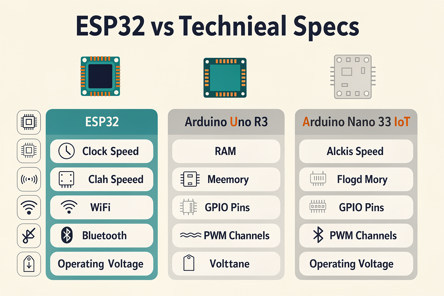Feature Comparison: Technical Specifications at a Glance