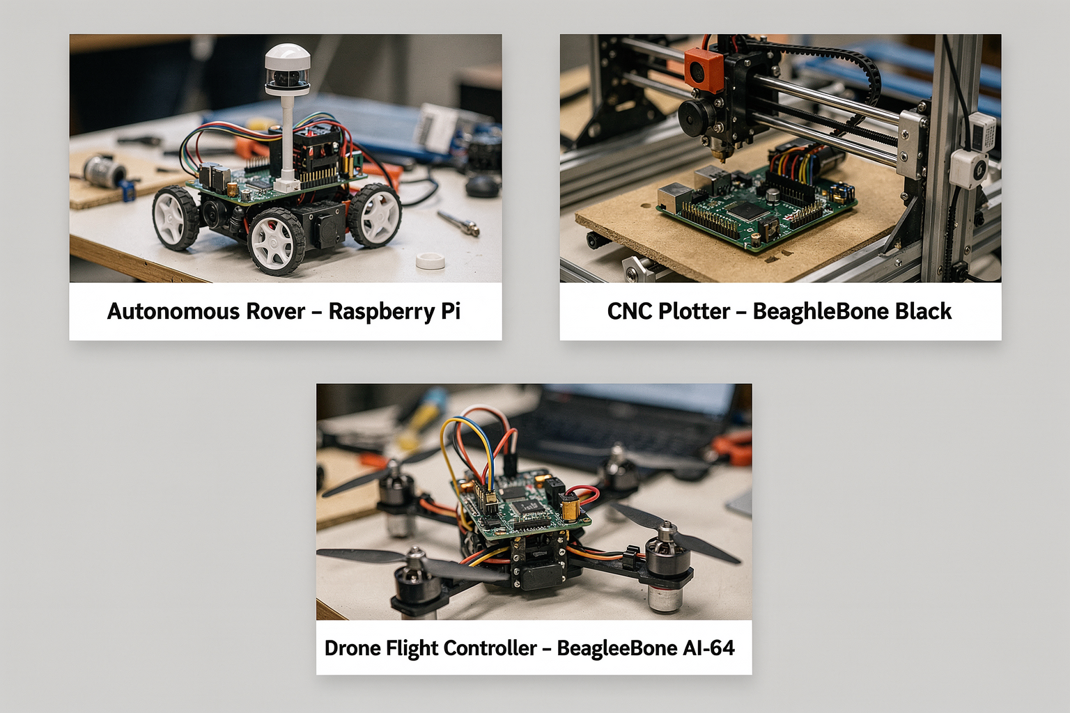 Real-World Examples: Robotics Projects Using Each Board