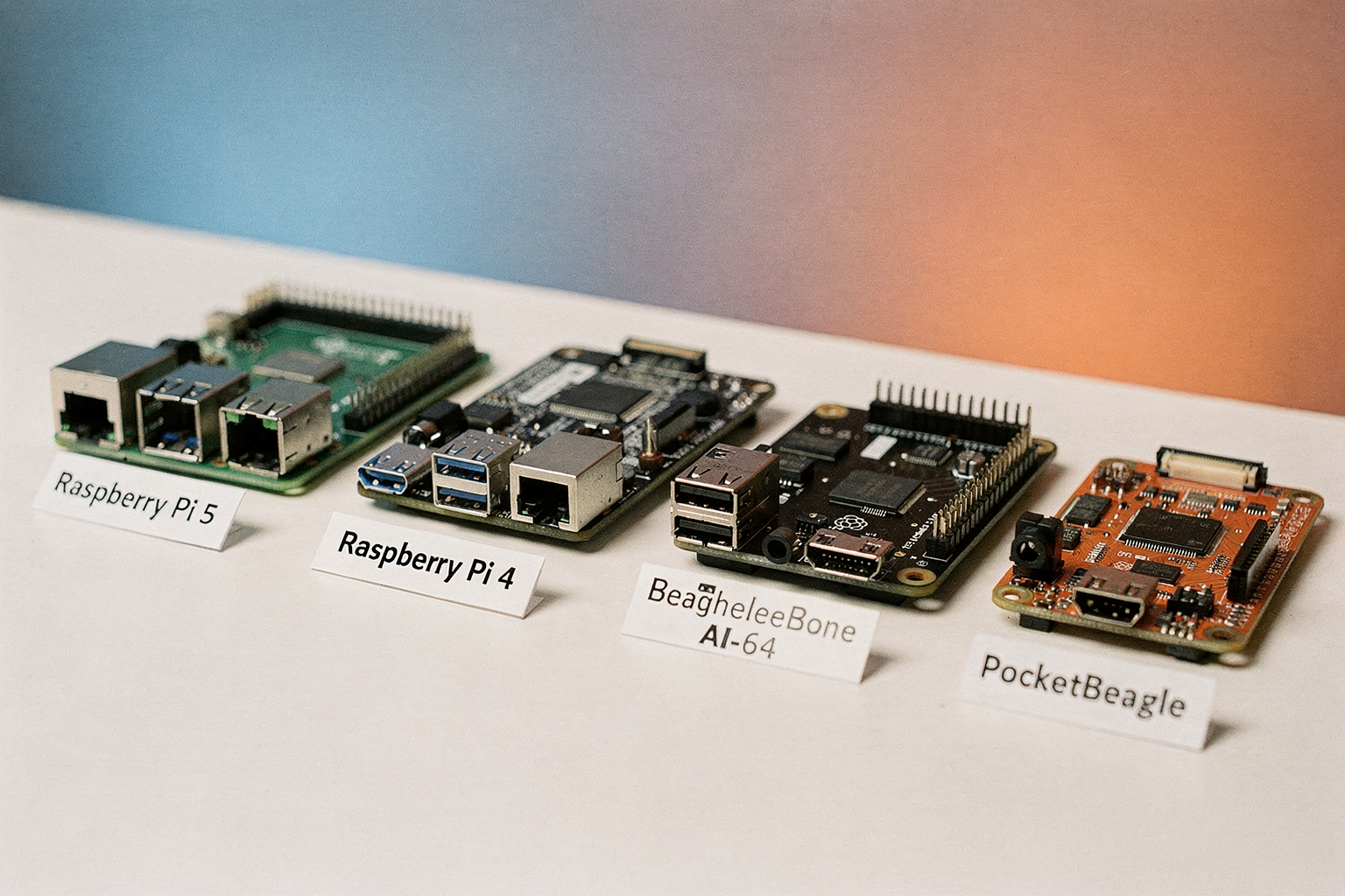 Overview of Options: Raspberry Pi and BeagleBone Families