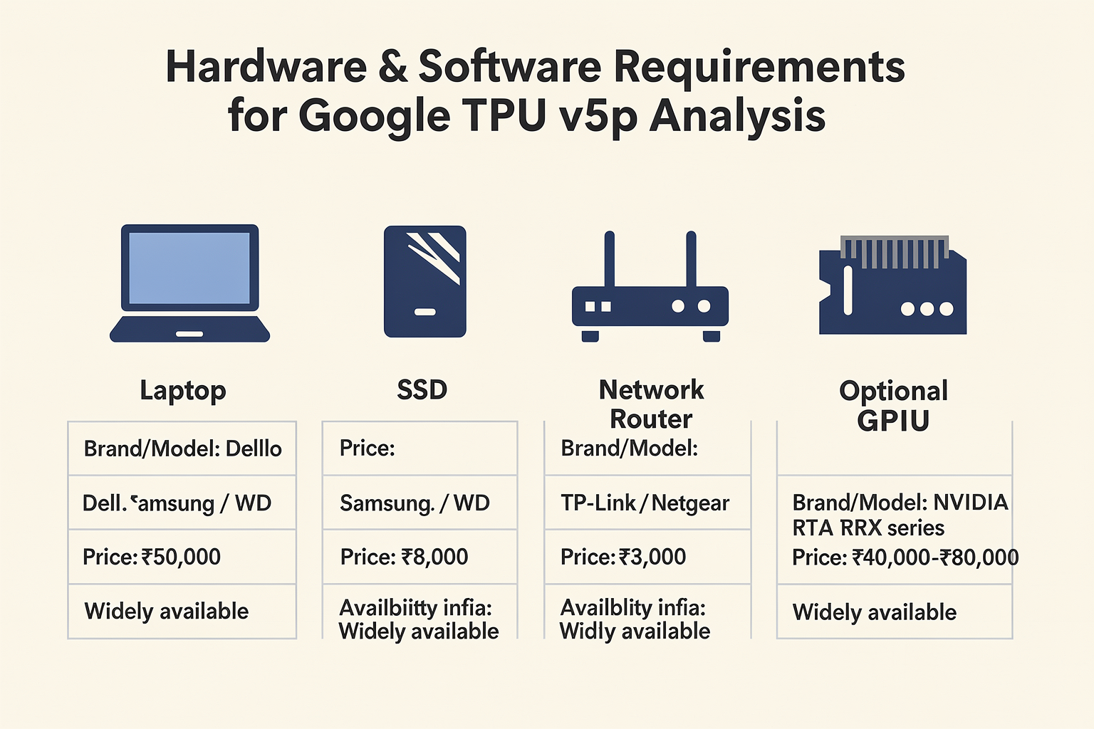 Prerequisites for TPU v5p Analysis