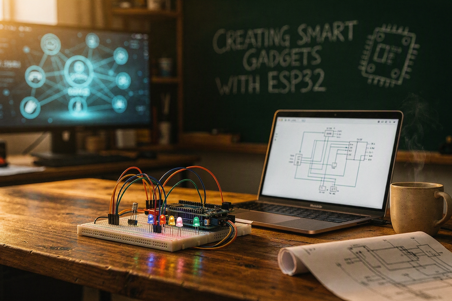 Creating Smart Gadgets with ESP32: From Concept to Reality – A Complete Guide