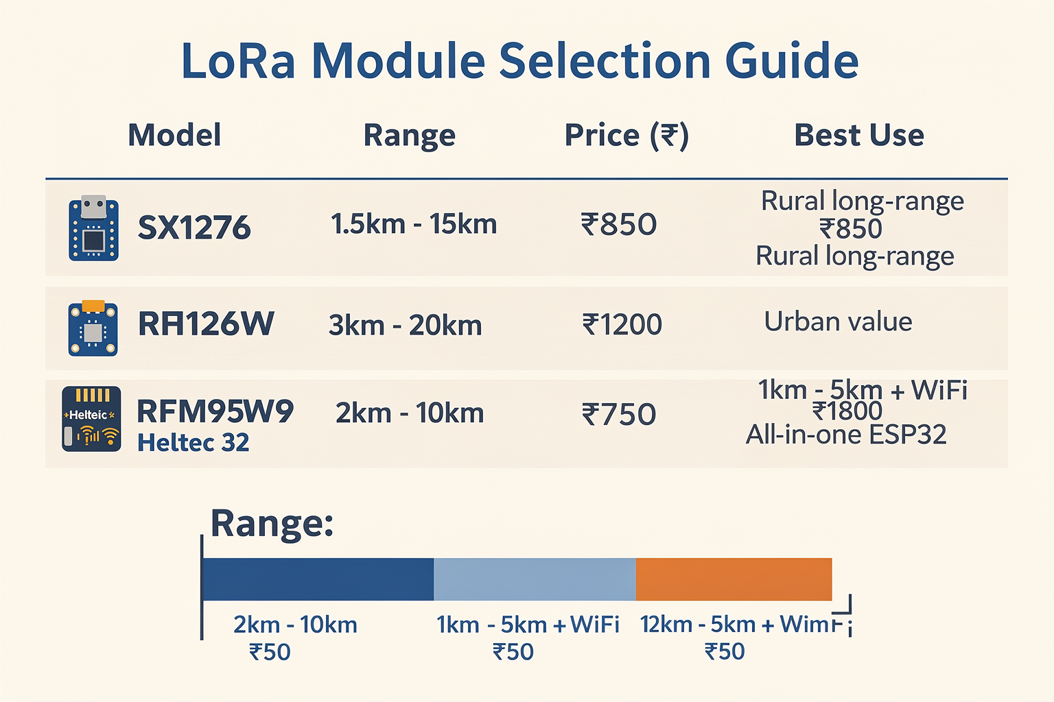 Components Required for Your LoRa System