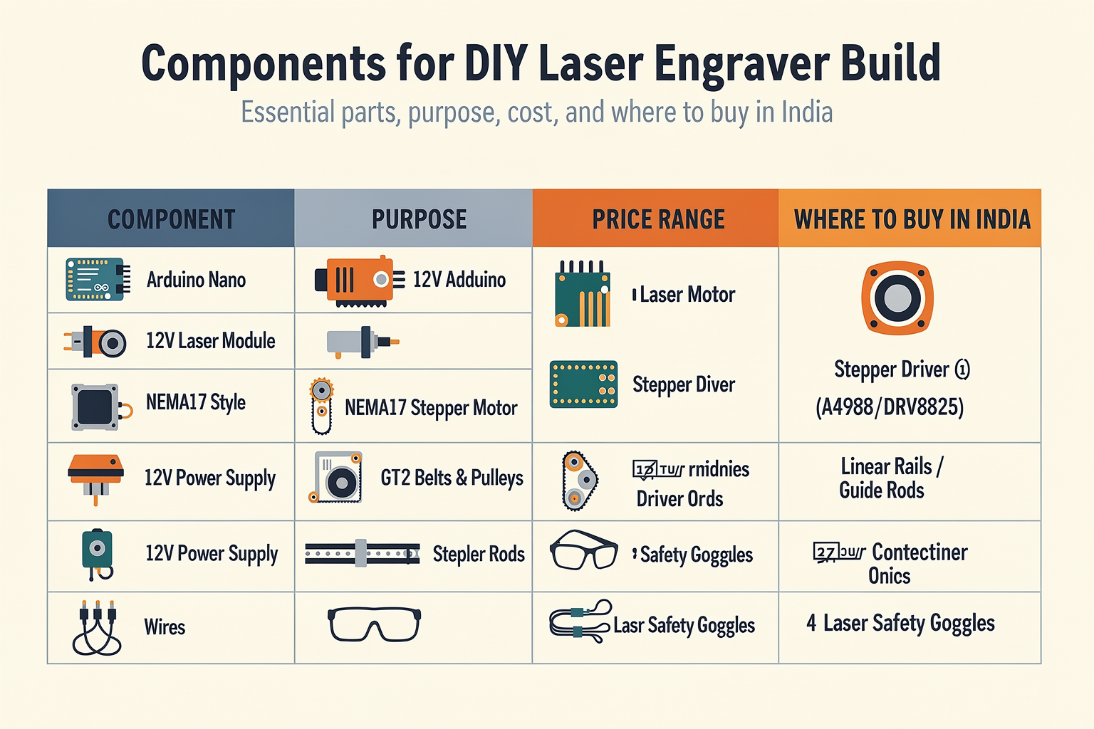 Components Required