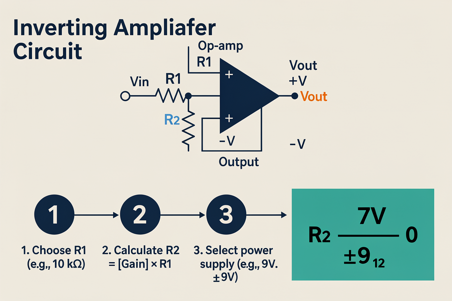 Inverting Amplifier Configuration