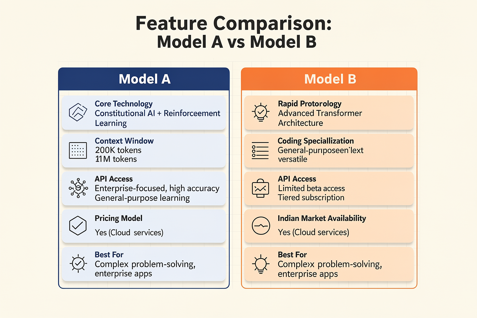 Feature Comparison: At a Glance