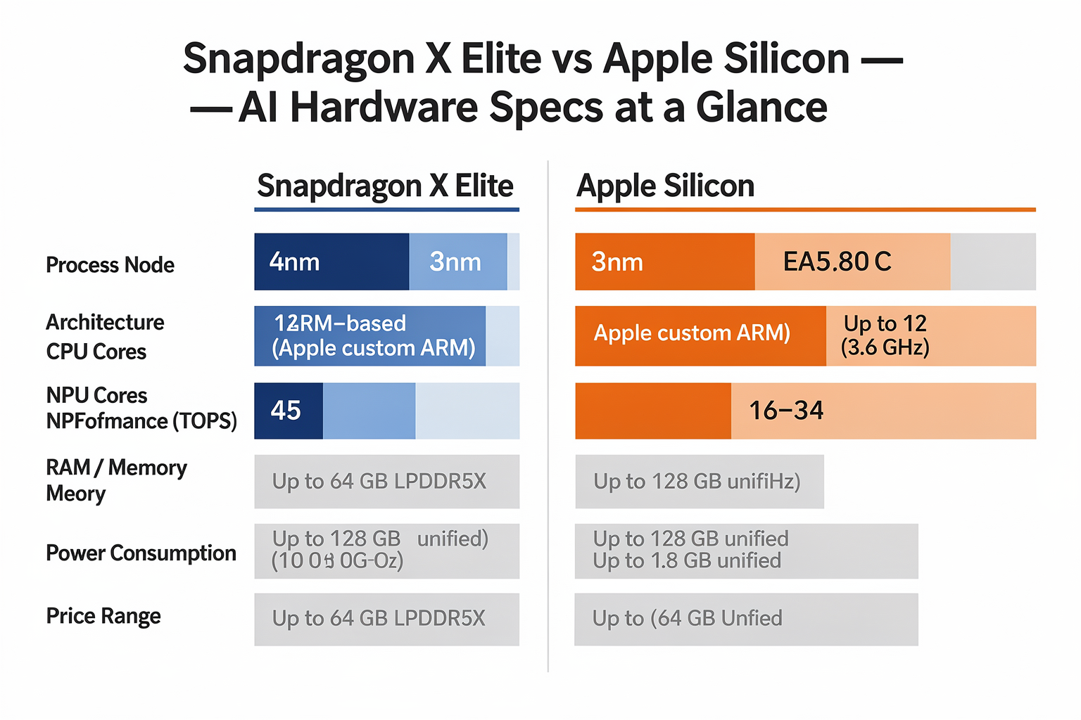 Feature Comparison: Technical Specifications at a Glance