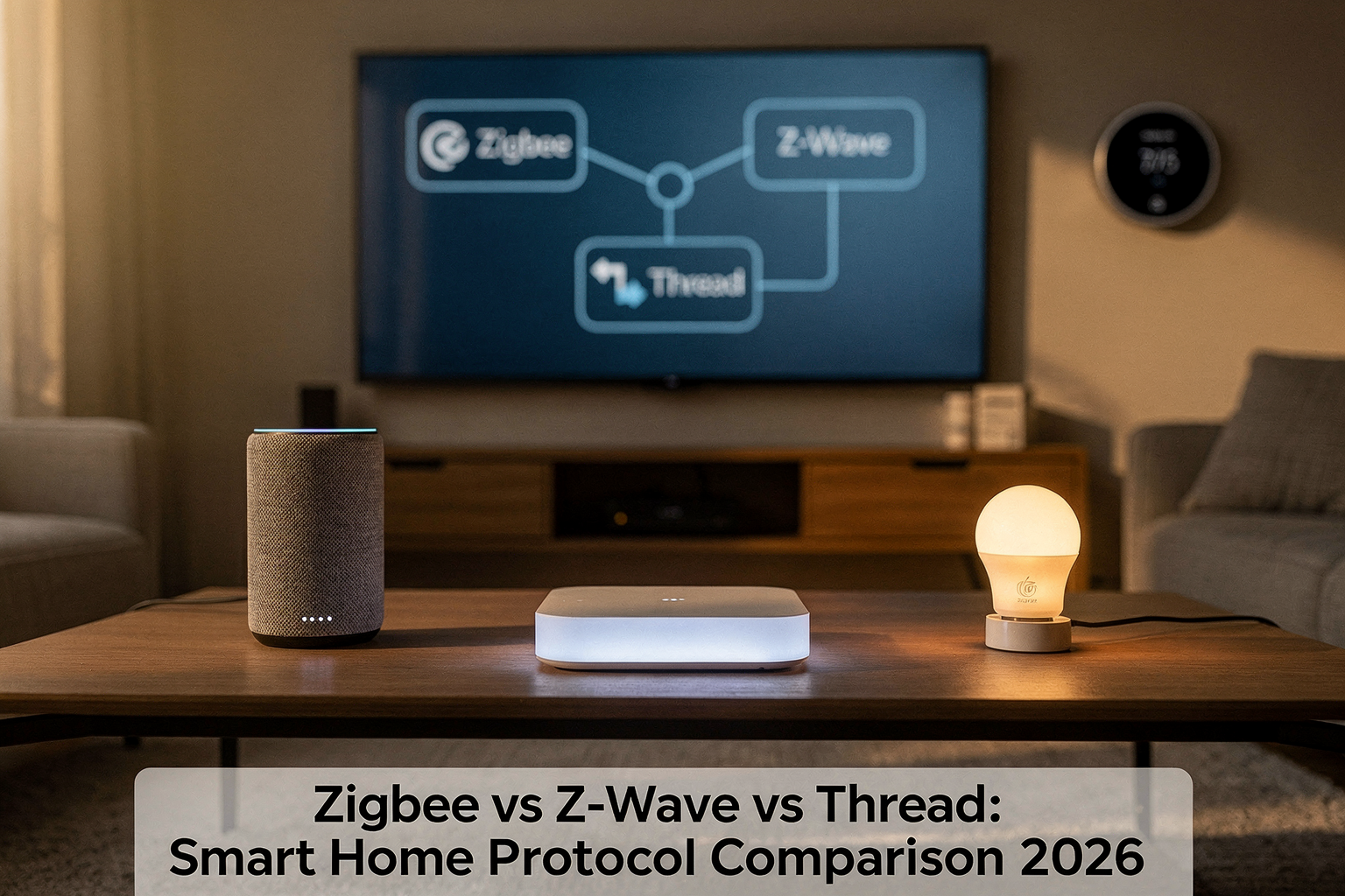 Zigbee vs Z-Wave vs Thread: The Ultimate Smart Home Protocol Comparison (2026)
