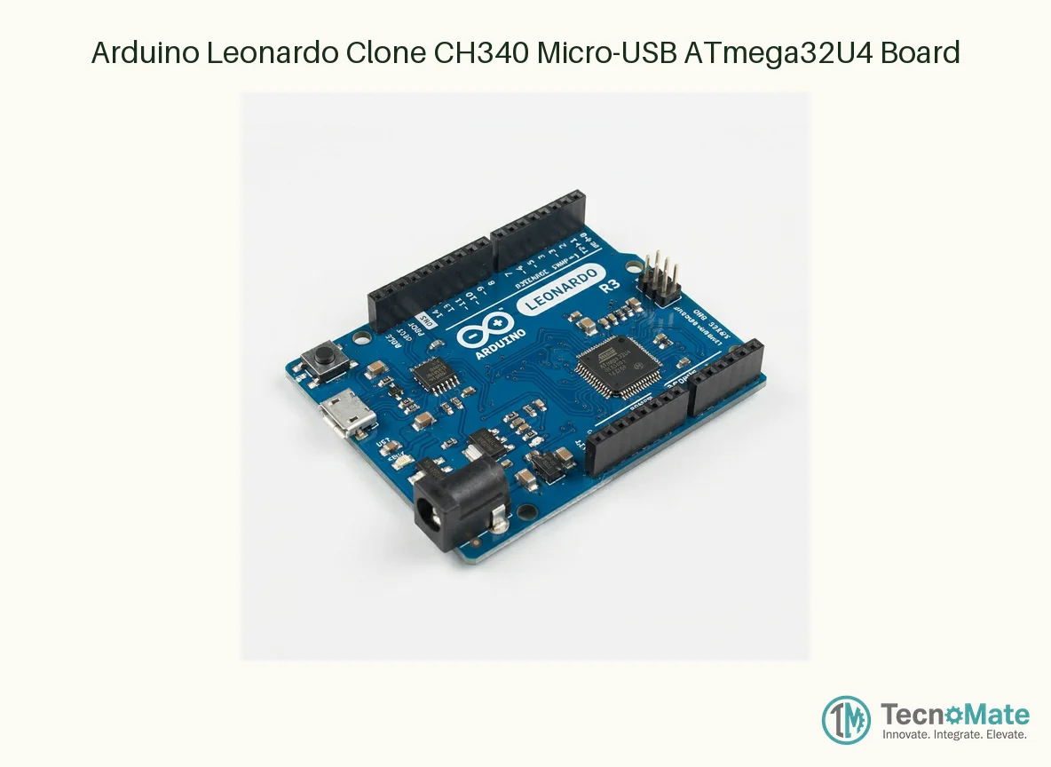 Arduino Leonardo Clone CH340 Micro-USB ATmega32U4 Board