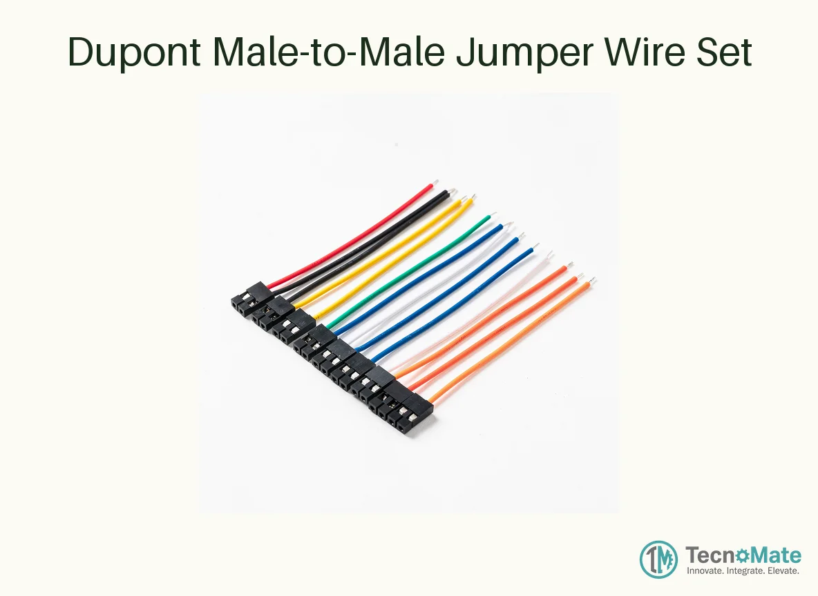 Dupont Male-to-Male Jumper Wire Set