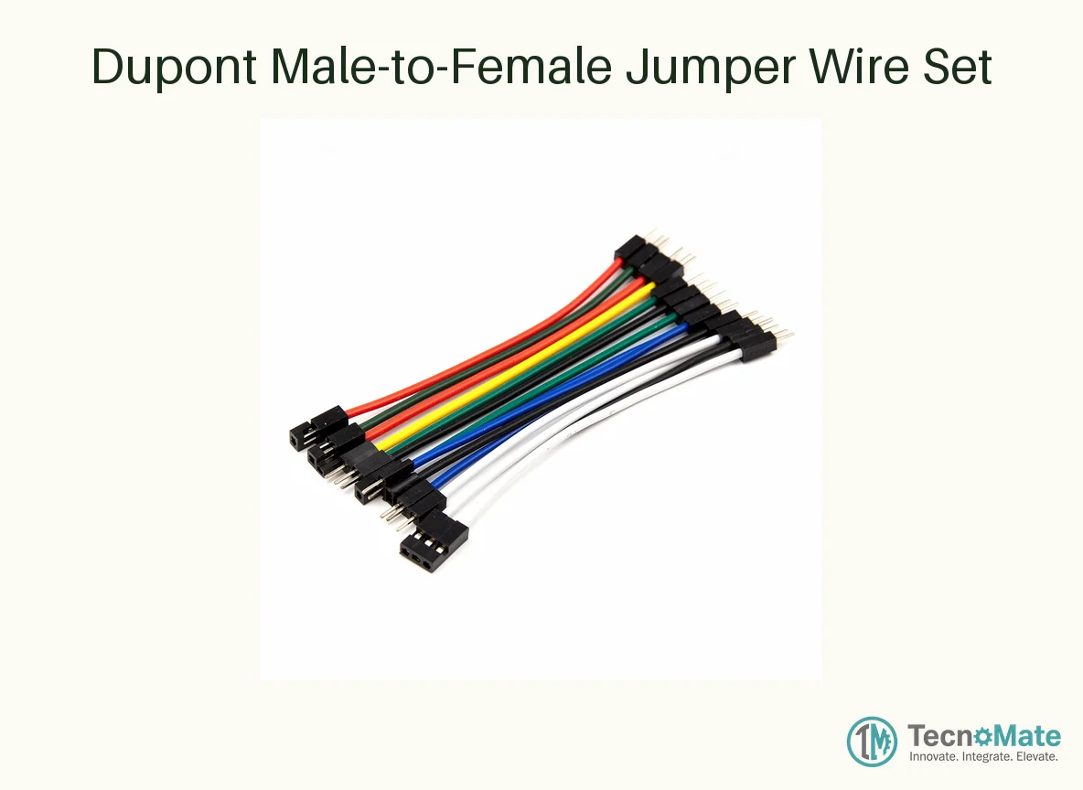 Dupont Male-to-Female Jumper Wire Set