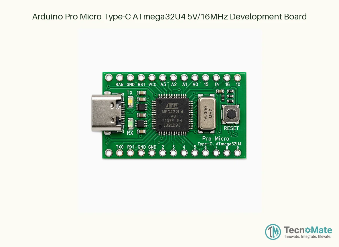 Arduino Pro Micro Type-C ATmega32U4 5V/16MHz Development Board