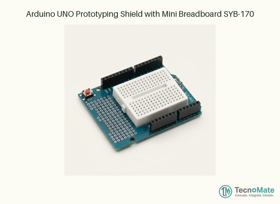 Arduino UNO Prototyping Shield with Mini Breadboard SYB-170