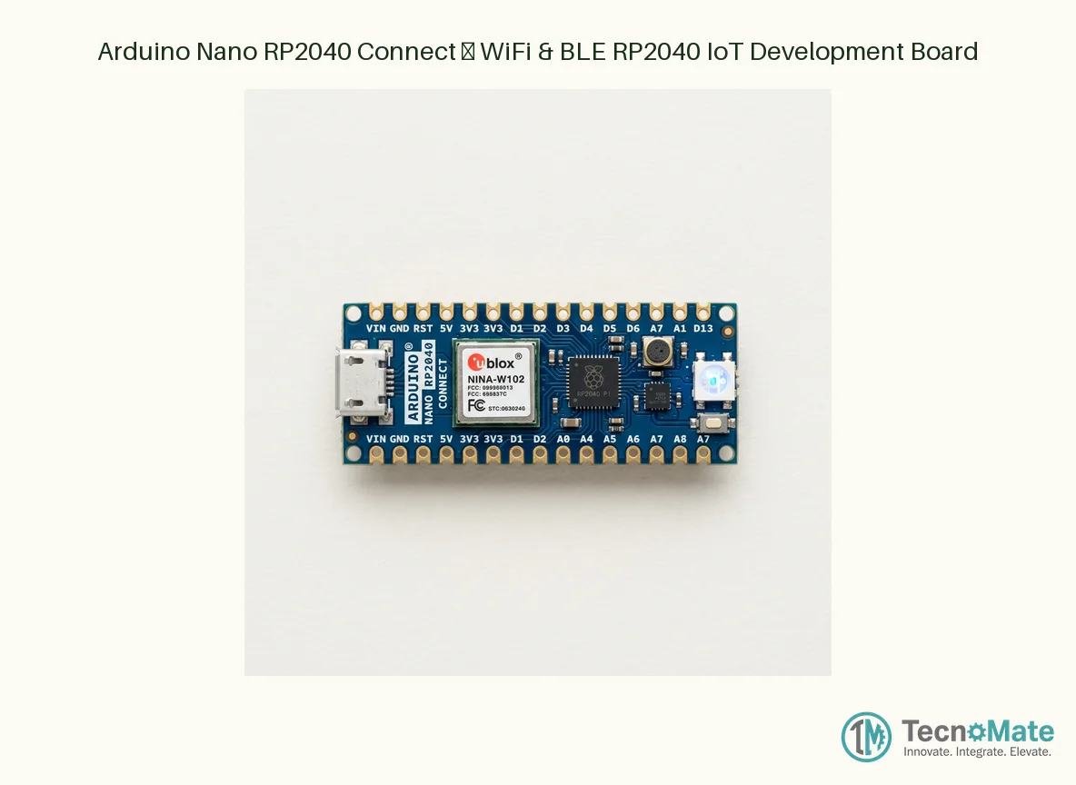 Arduino Nano RP2040 Connect – WiFi & BLE RP2040 IoT Development Board