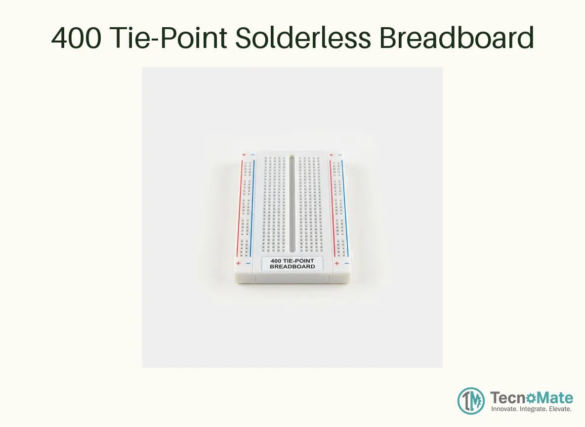 400 Tie-Point Solderless Breadboard