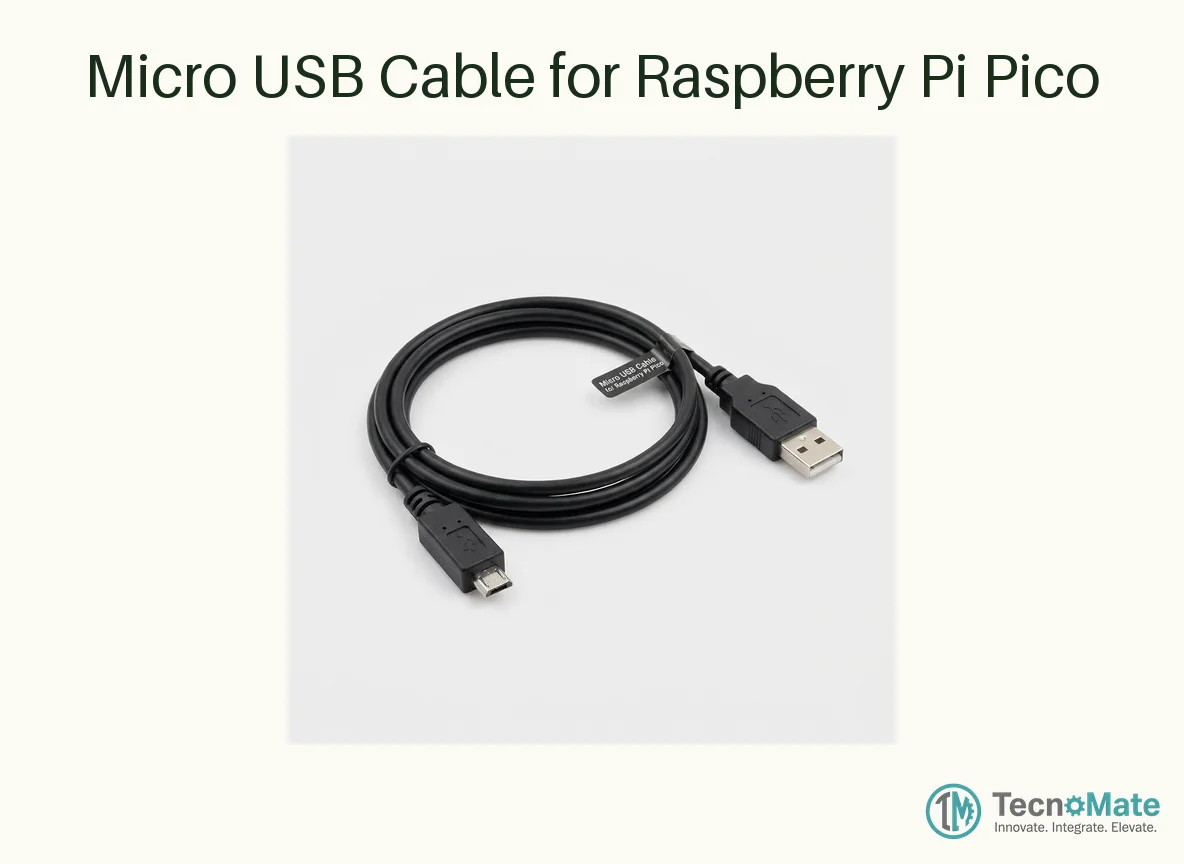 Micro USB Cable for Raspberry Pi Pico