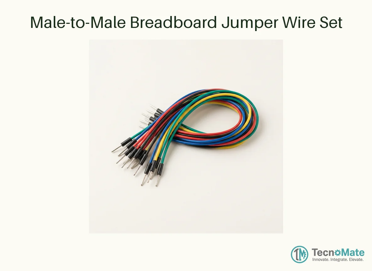 Male-to-Male Breadboard Jumper Wire Set