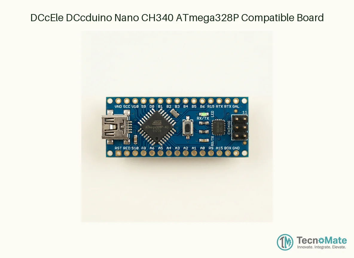 DCcEle DCcduino Nano CH340 ATmega328P Compatible Board
