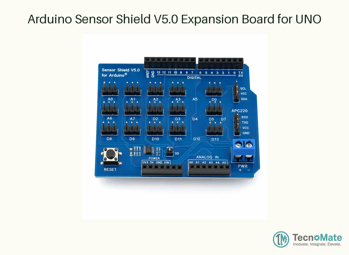 Arduino Sensor Shield V5.0 Expansion Board for UNO