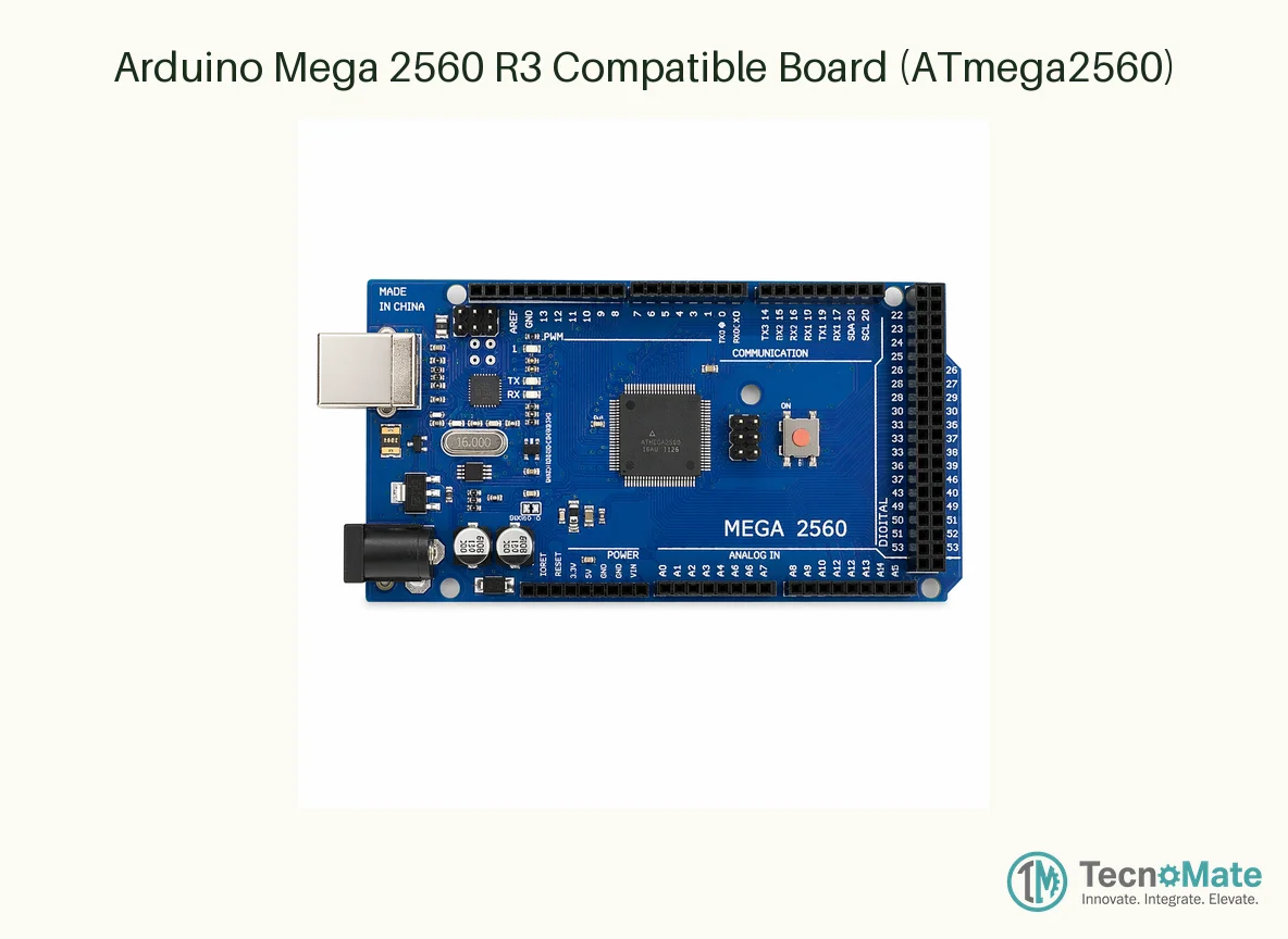 Arduino Mega 2560 R3 Compatible Board (ATmega2560)