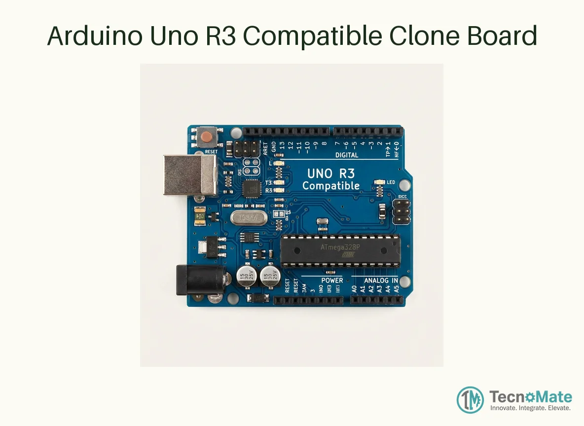 Arduino Uno R3 Compatible Clone Board