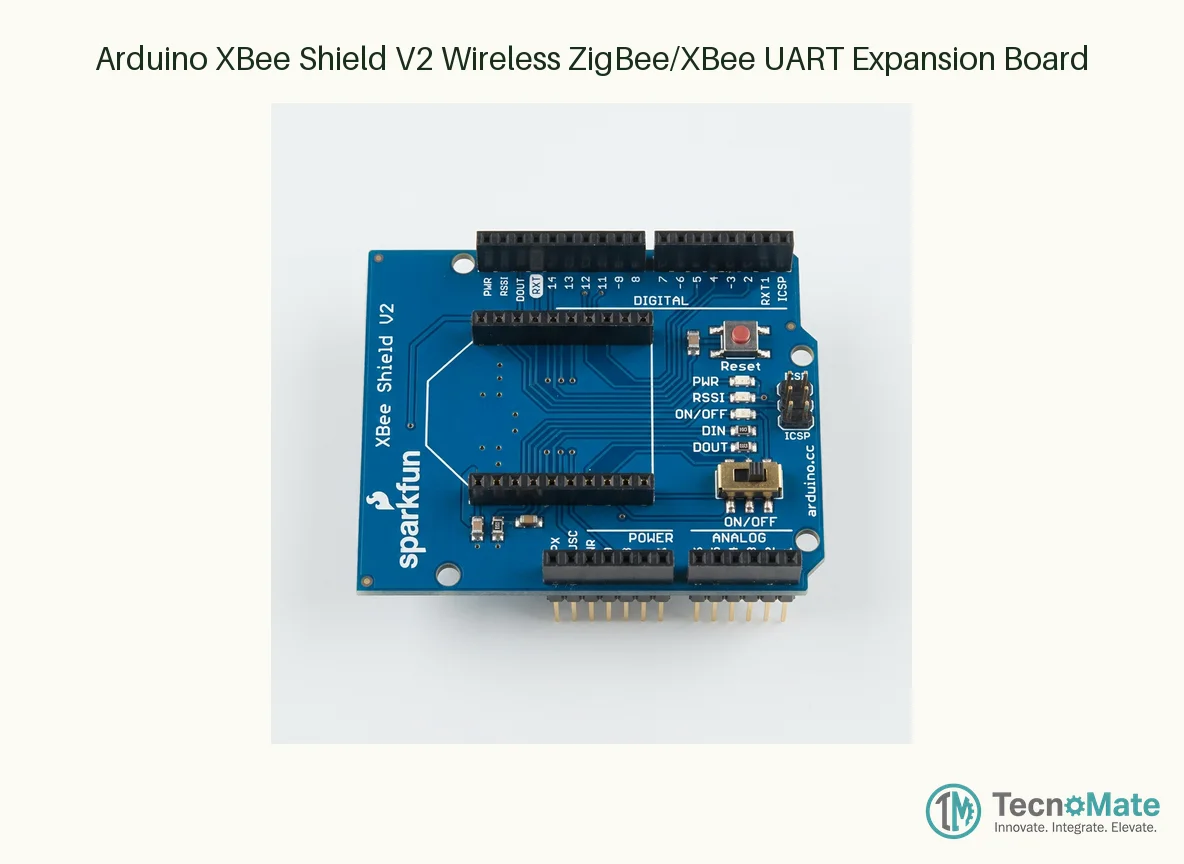 Arduino XBee Shield V2 Wireless ZigBee/XBee UART Expansion Board