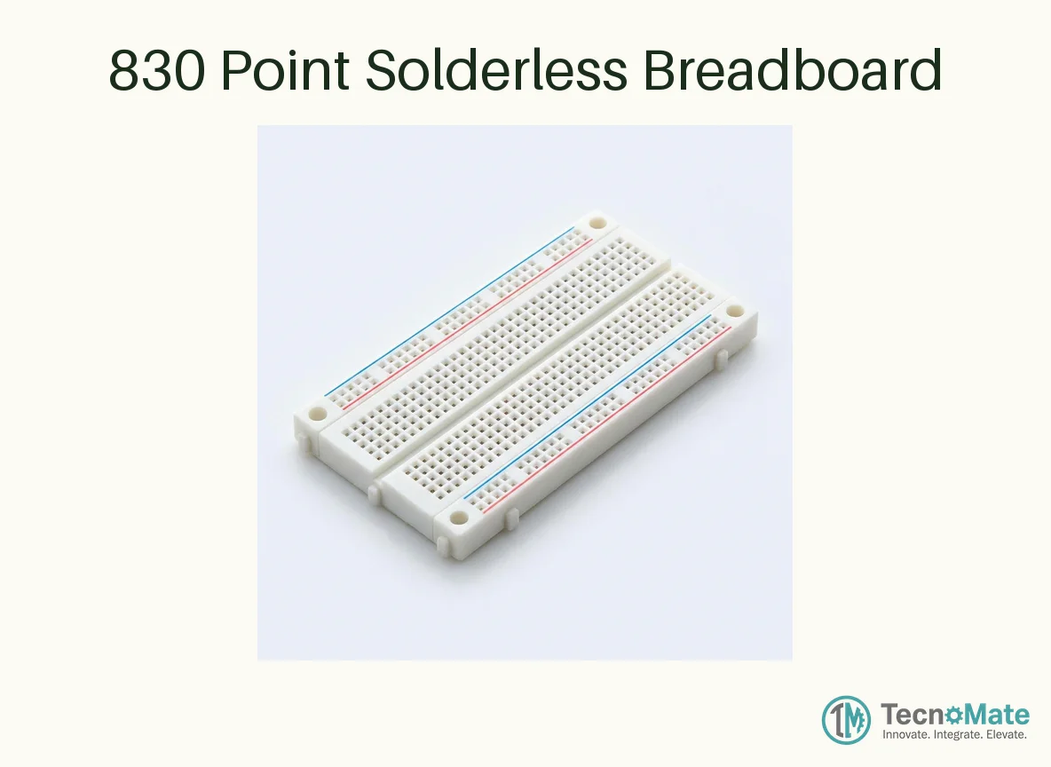 830 Point Solderless Breadboard