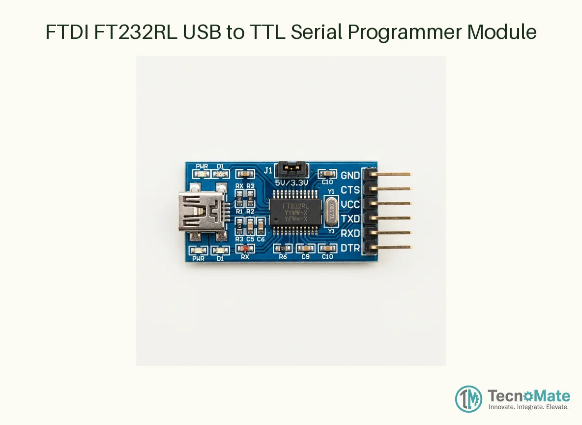 FTDI FT232RL USB to TTL Serial Programmer Module