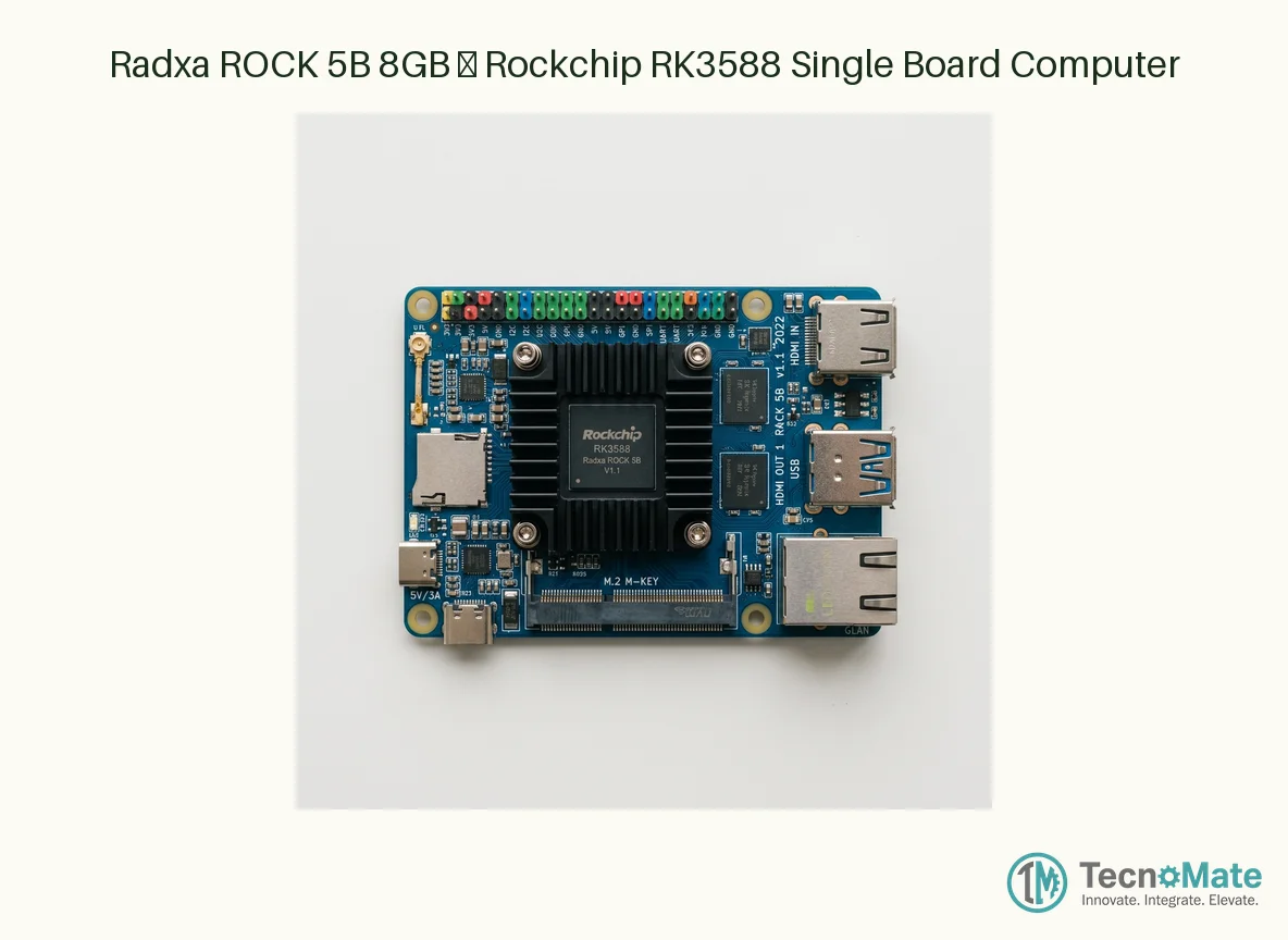 Radxa ROCK 5B 8GB — Rockchip RK3588 Single Board Computer