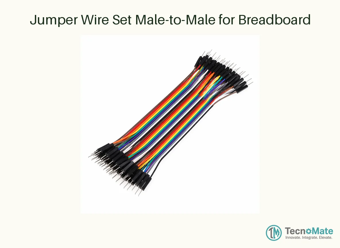 Jumper Wire Set Male-to-Male for Breadboard