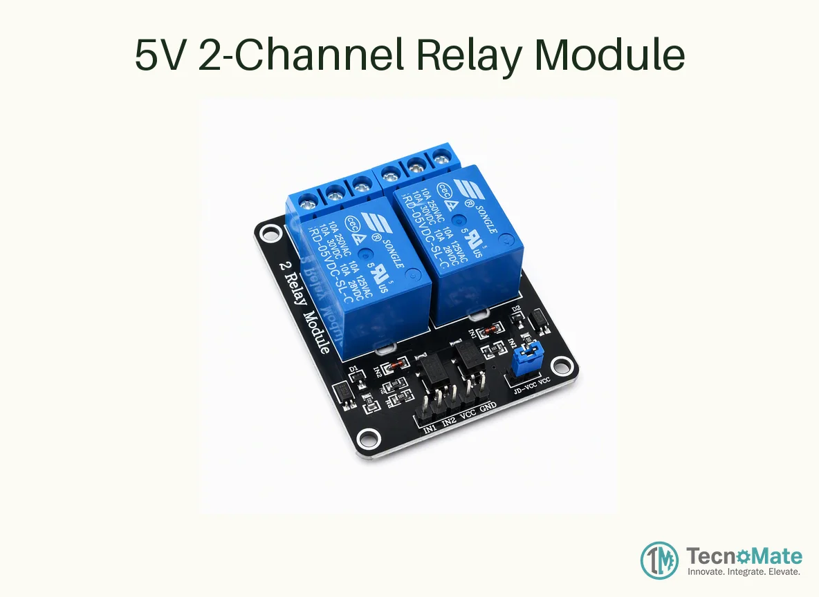 5V 2-Channel Relay Module