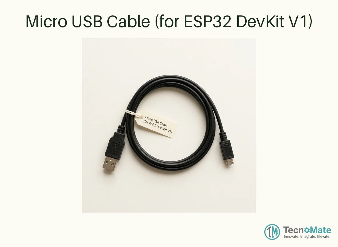 Micro USB Cable (for ESP32 DevKit V1)