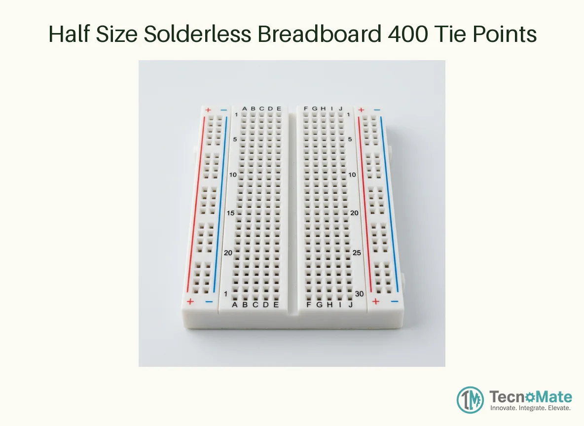 Half Size Solderless Breadboard 400 Tie Points