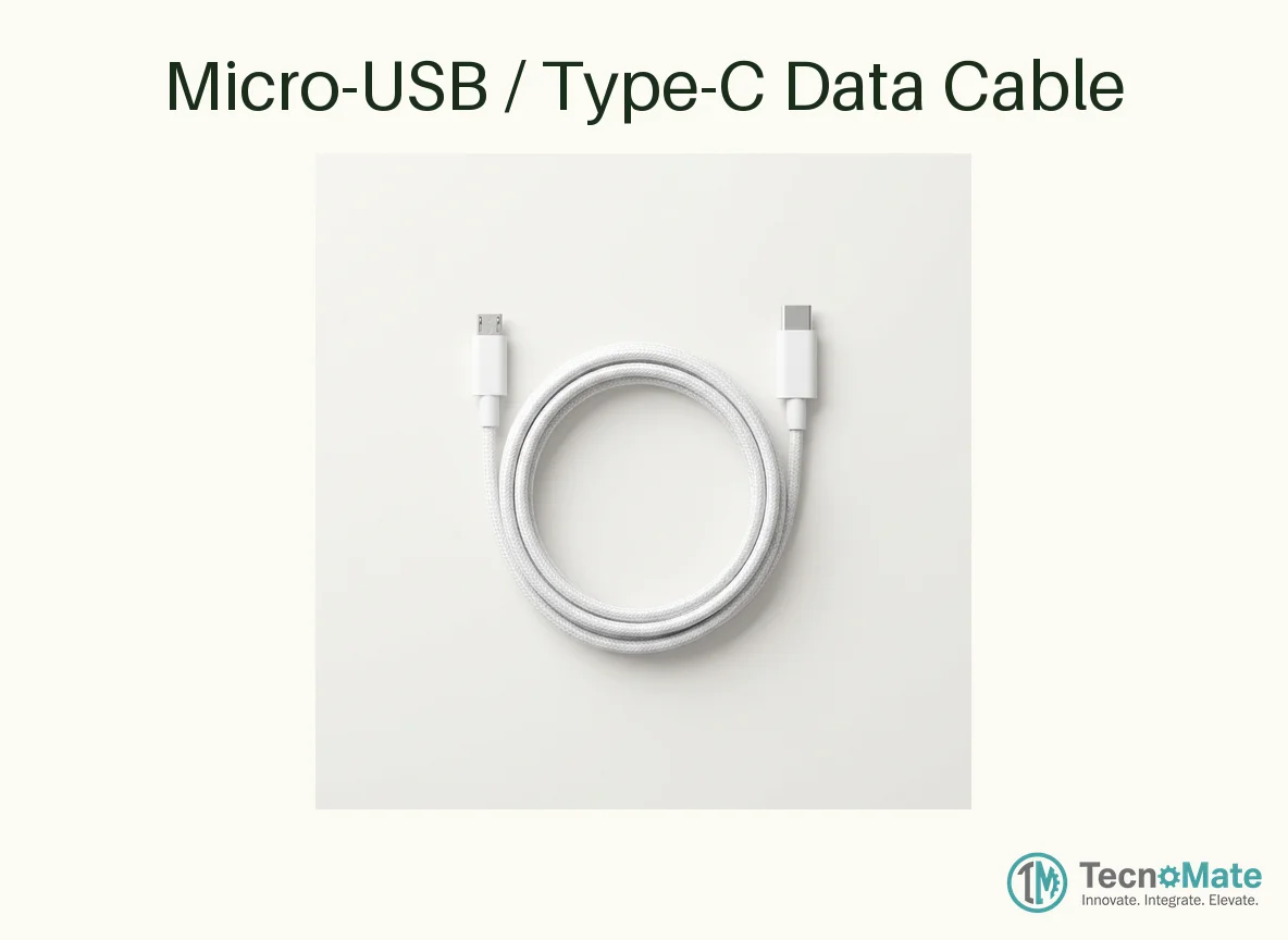 Micro-USB / Type-C Data Cable