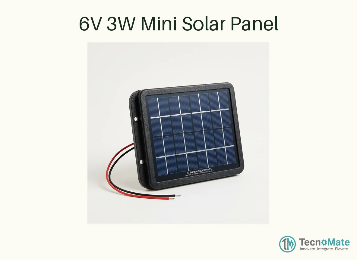 6V 3W Mini Solar Panel