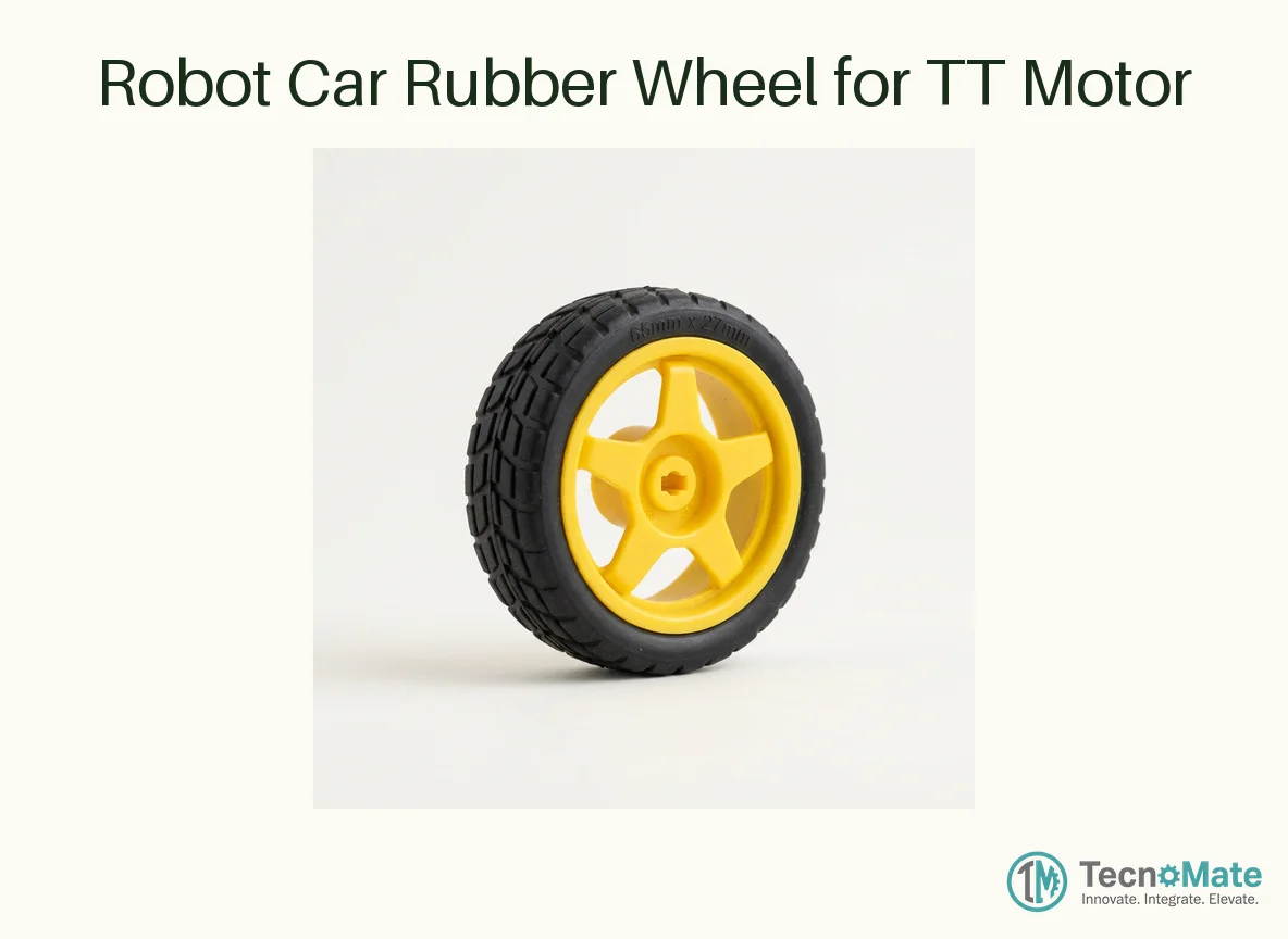 Robot Car Rubber Wheel for TT Motor