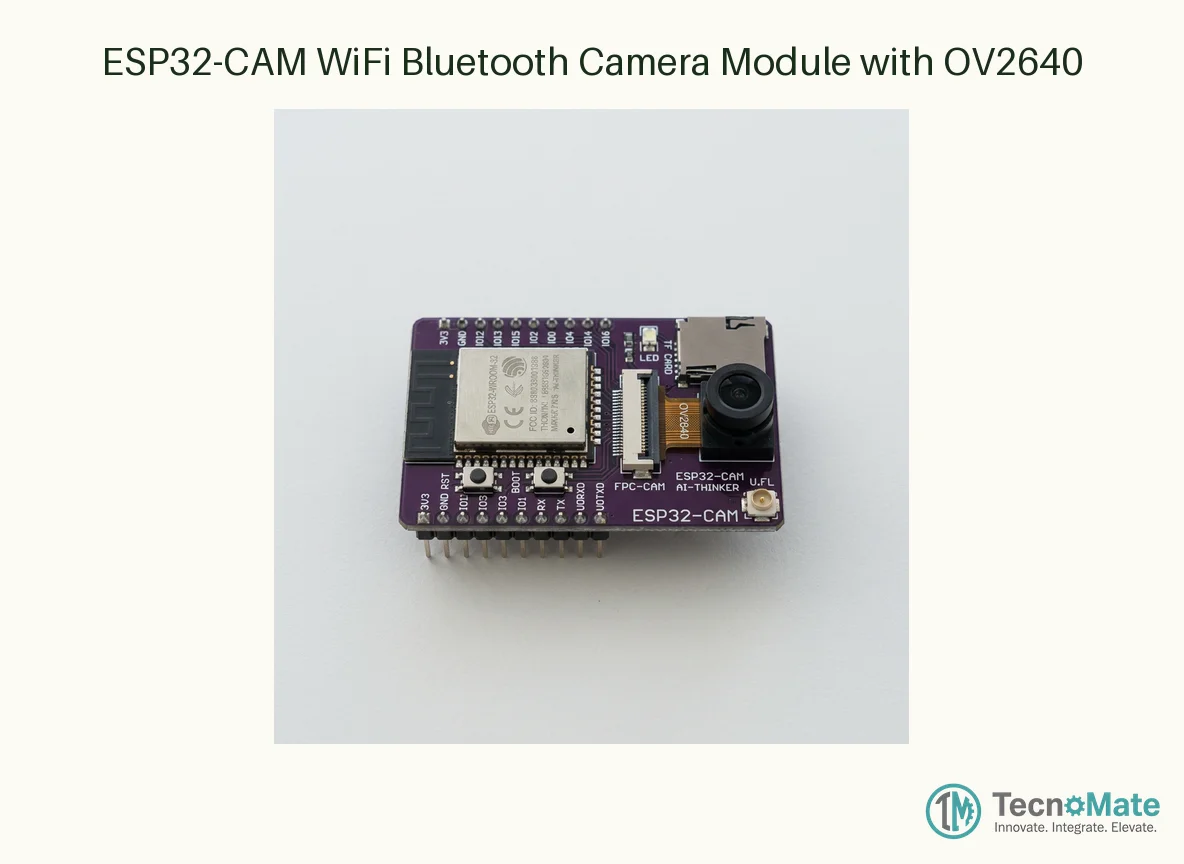 ESP32-CAM WiFi Bluetooth Camera Module with OV2640
