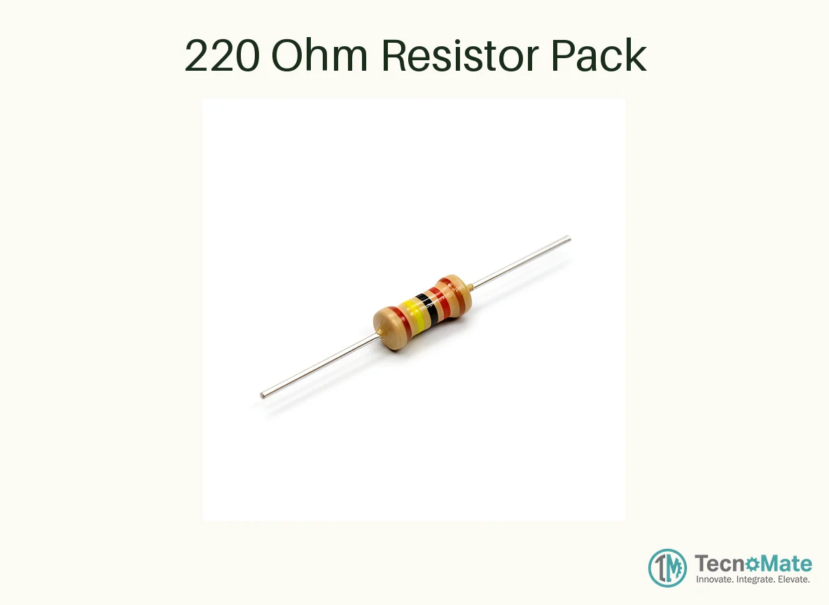 220 Ohm Resistor Pack