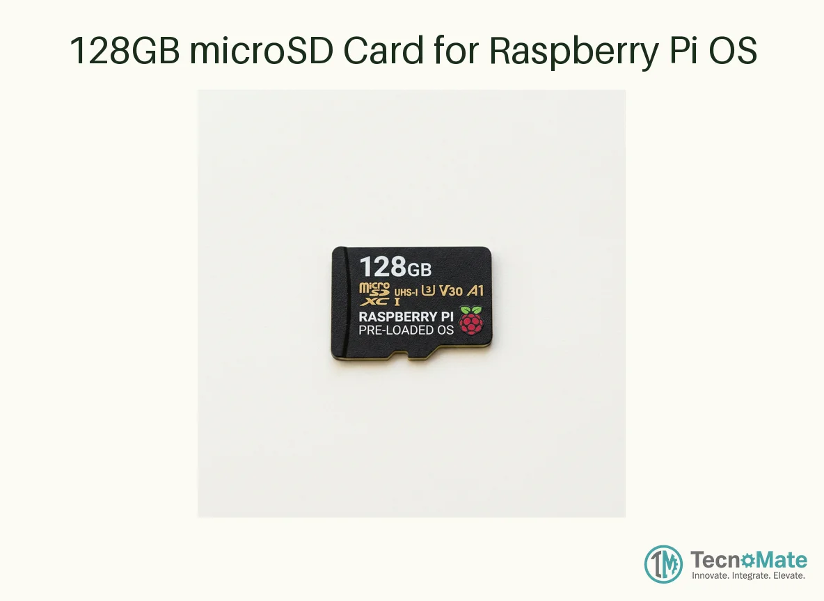 128GB microSD Card for Raspberry Pi OS