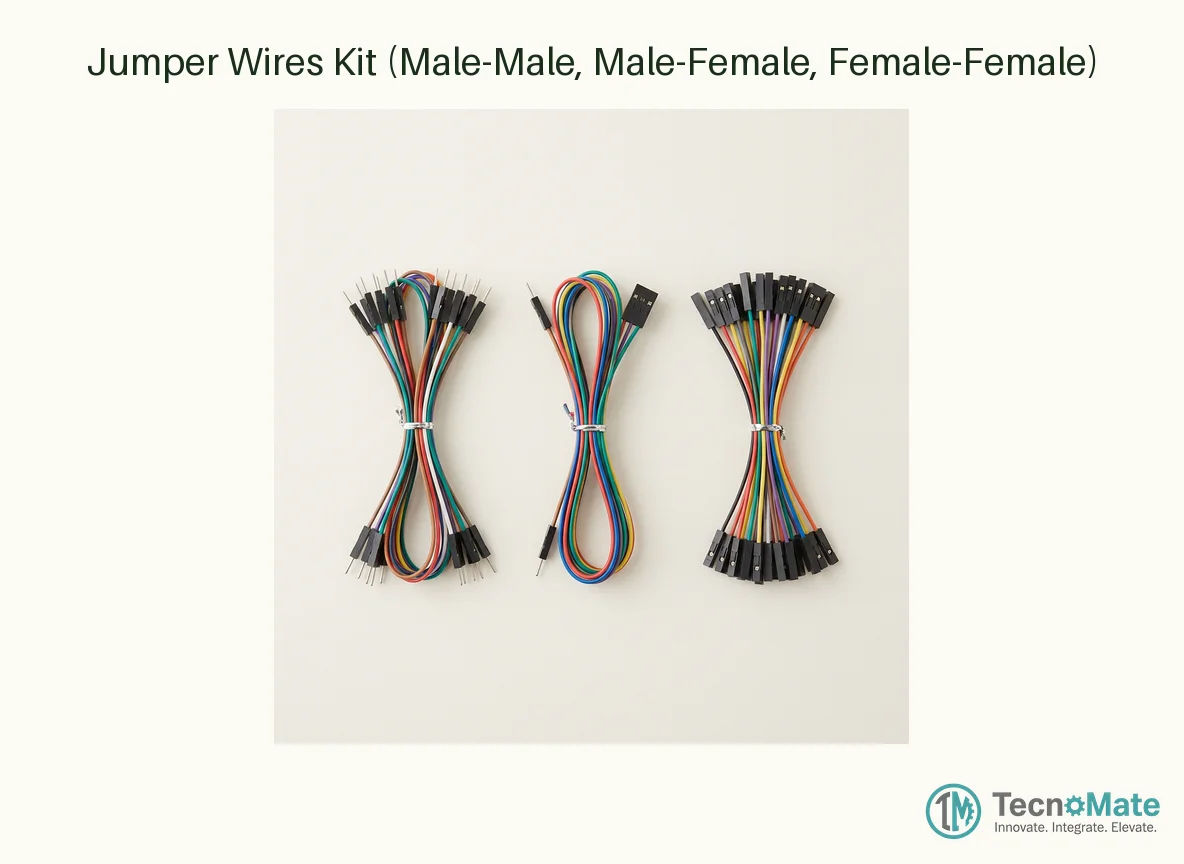 Jumper Wires Kit (Male-Male, Male-Female, Female-Female)