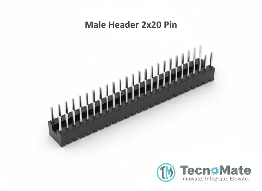 Header Strip Male 2x20 Pin 2.54MM Pitch.54MM Pitch