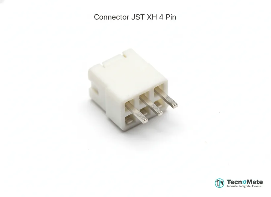 JST XH 4 Pin Male Connector