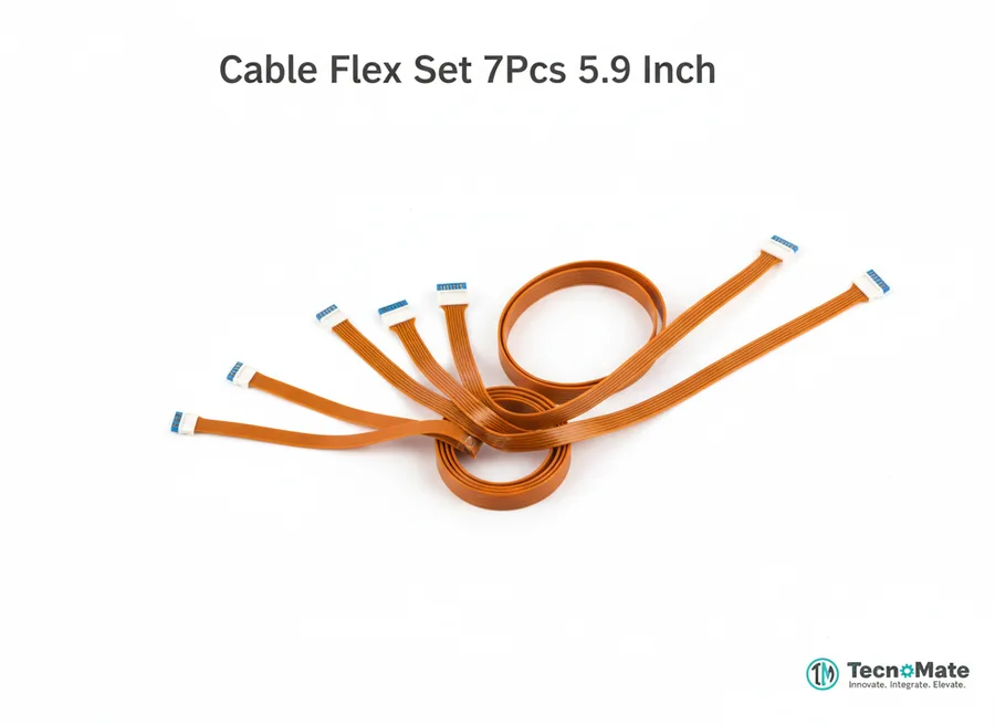 SMD Camera Cable Ribbon Flex Cable Set 7Pcs 5.9 Inch.9 Inch