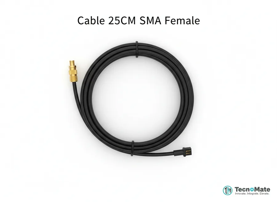 SMD Coaxial Cable 25CM SMA Female to IPEX1 RG1