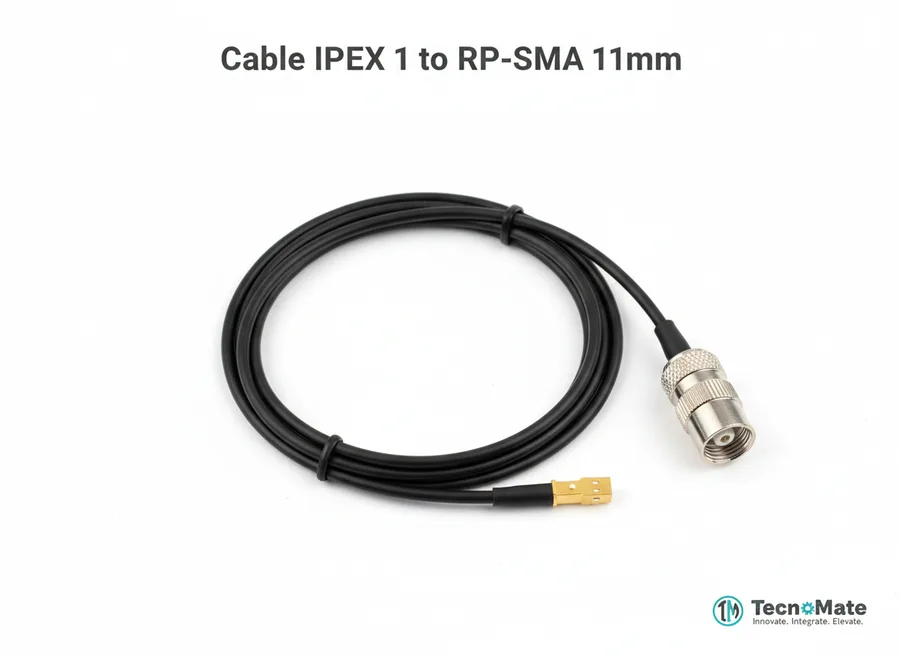 SMD Coaxial Cable IPEX 1 to RP SMA Female Connector 11mm RG1 point 13 20CM