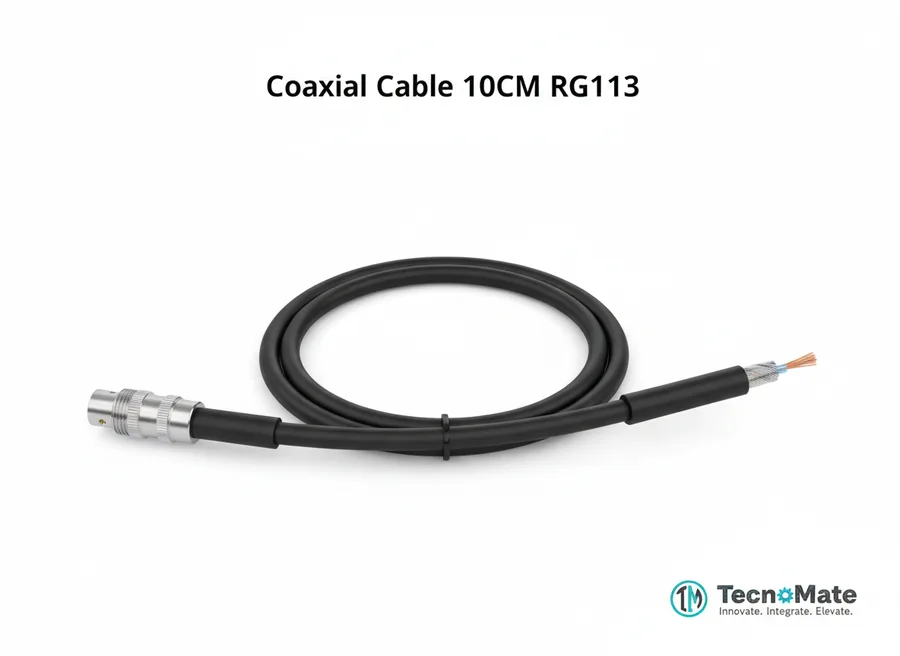 SMD Coaxial Cable RP SMA Female 10CM RG113