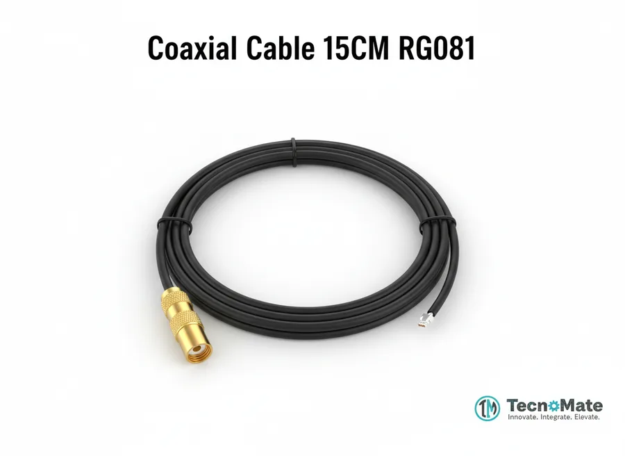 SMD Coaxial Cable RP SMA Female 15CM RG081