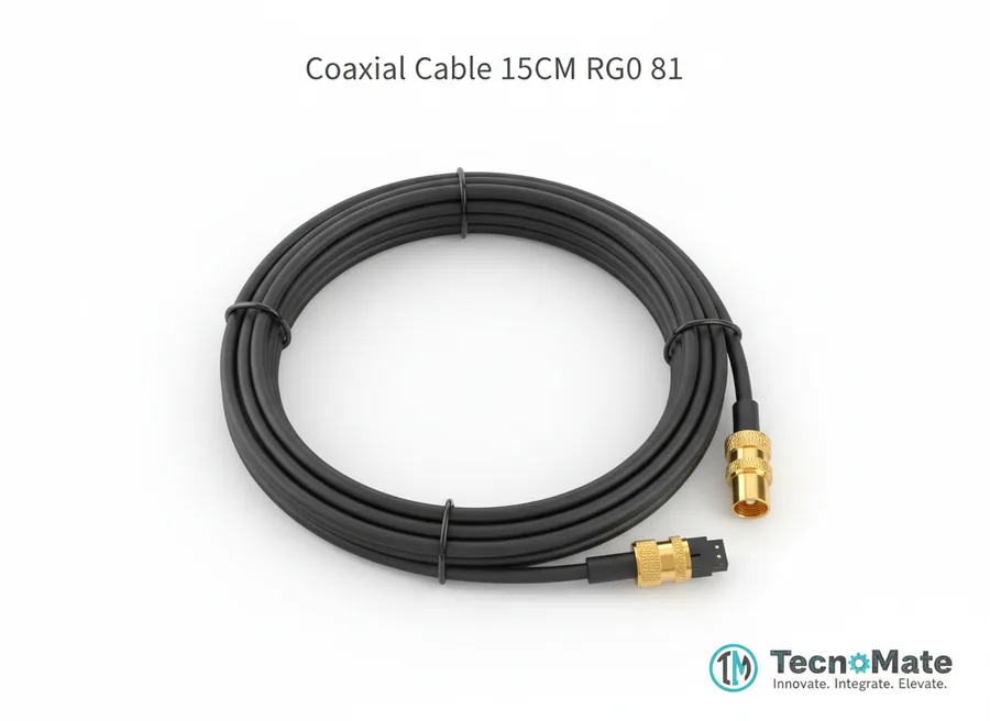 SMD Coaxial Cable RP SMA Male IPEX4 15CM RG0 81