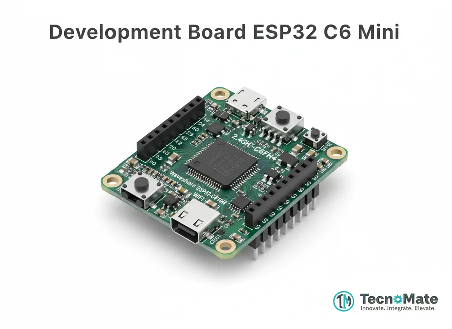 SMD Development Board ESP32 C6 Mini WiFi 6 2 4GHz