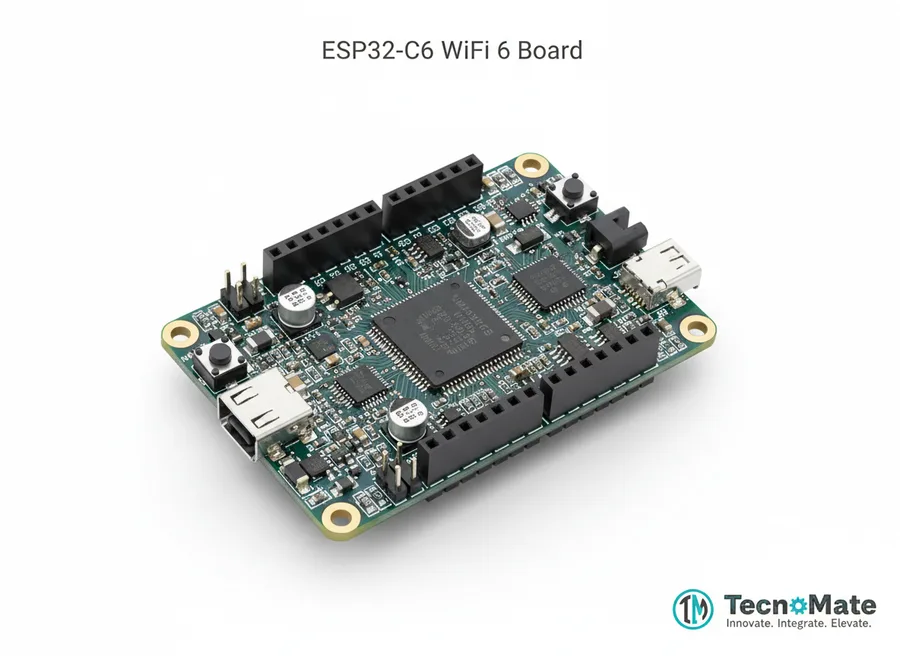 SMD Development Board ESP32 C6 WROOM 1 N16 WiFi 6