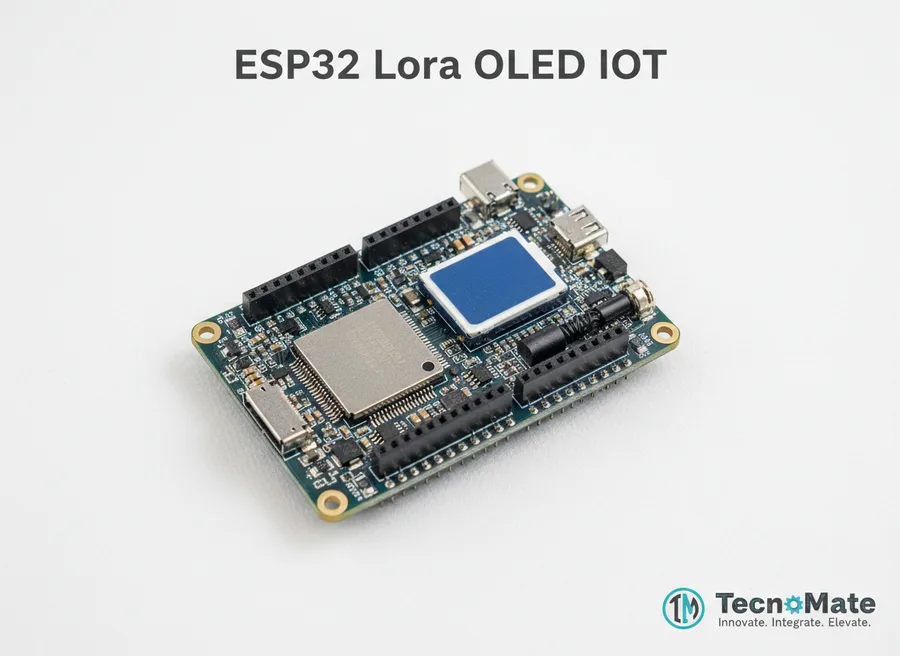 SMD Development Board ESP32 OLED Display LoRa IOT